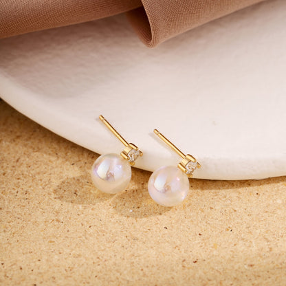 [Amore Jewels]Symphony Mermaid Pearl Earrings