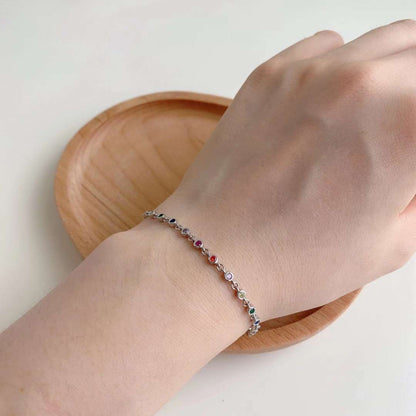 [Amore Jewels]Colorful Bead Array Bracelet