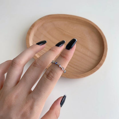 [Amore Jewels]Unique Trapezoid Cut Daily Ring
