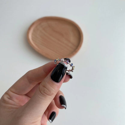 [Amore Jewels]Unique Trapezoid Cut Daily Ring