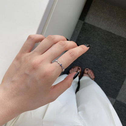 [Amore Jewels]Unique Trapezoid Cut Daily Ring
