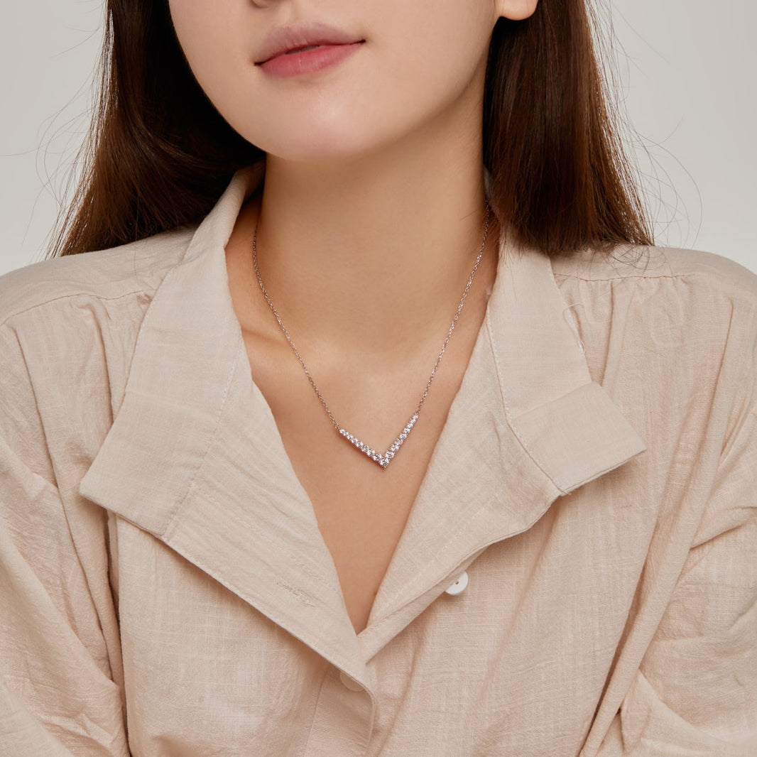 [Amore Jewels]Ornate Round Cut Necklace