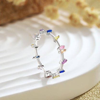 [Amore Jewels]Unique Trapezoid Cut Daily Ring