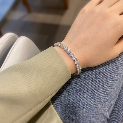 [Amore Jewels]0.75 Carat Dazzling Round Cut Wedding Bracelet