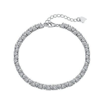 [Amore Jewels]Dazzling Romantic Heart Shape Lover Bracelet