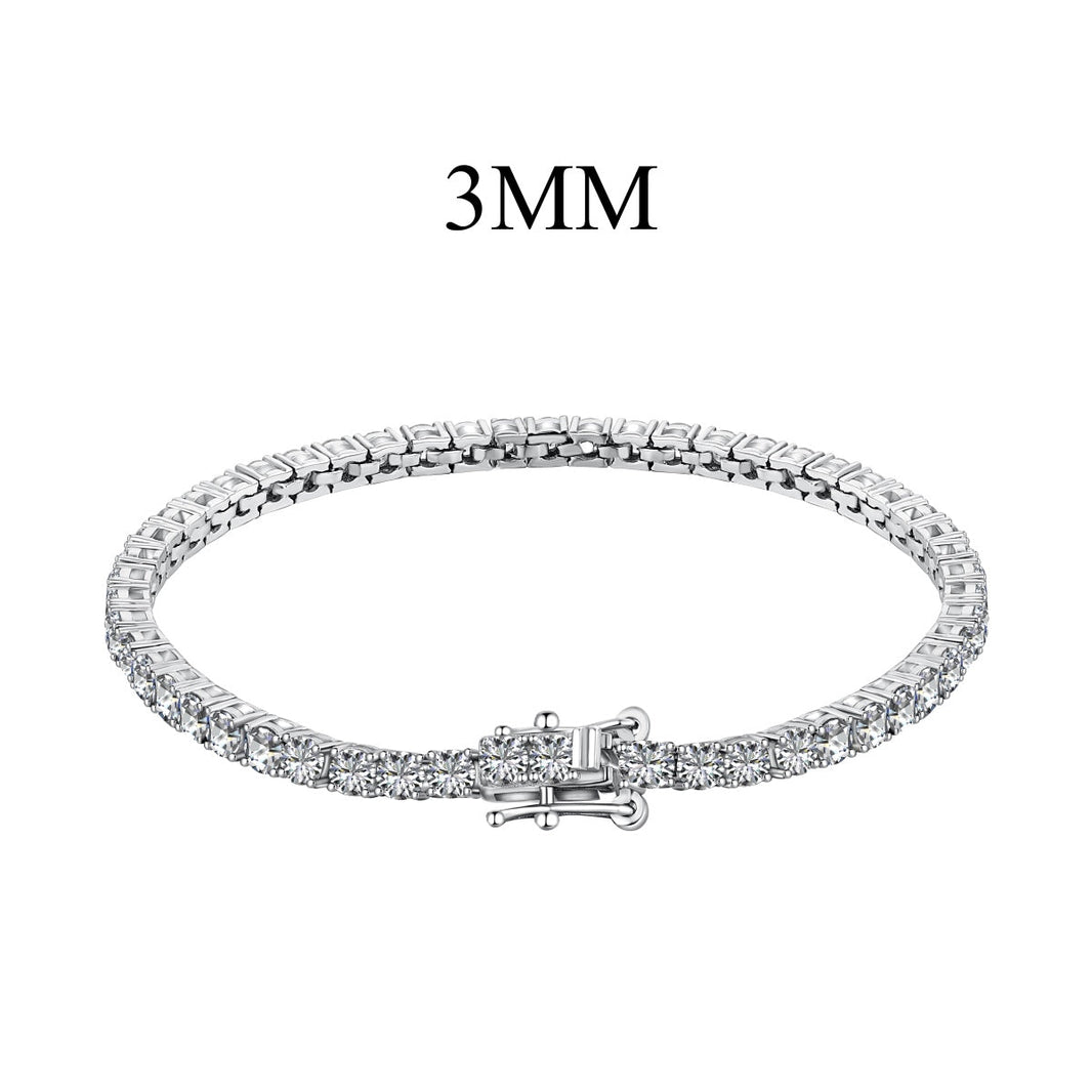 [Amore Jewels]Radiant Colorful Round Cut Party Bracelet