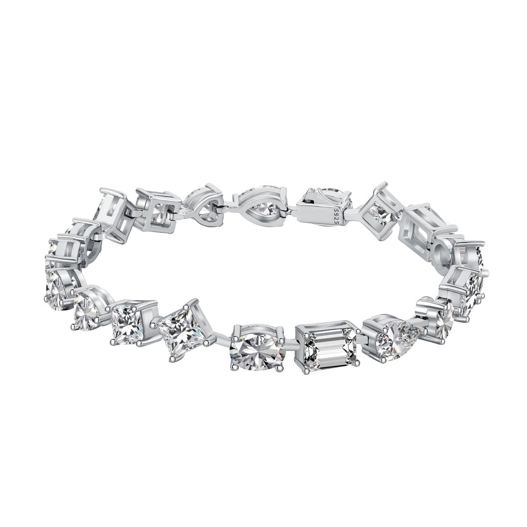 [Amore Jewels]Unique Exquisite Multi Cut Daily Bracelet