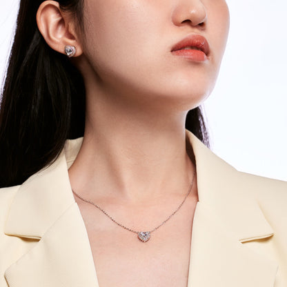 [Amore Jewels]Exquisite Heart Shape Necklace
