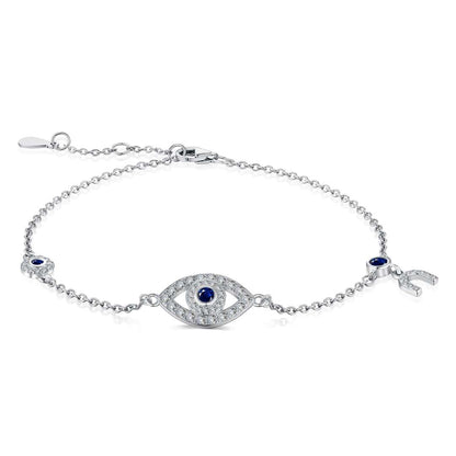 [Amore Jewels]Dainty Eye Shape Necklace