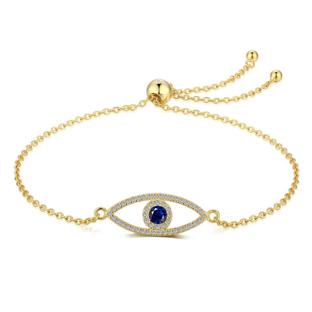 [Amore Jewels]Devil's Eye Hollow Design Bracelet