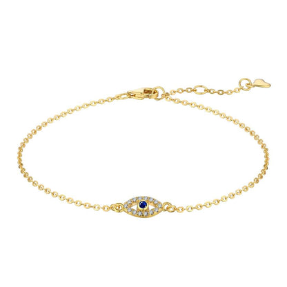 [Amore Jewels]Evil Eye Shape Necklace