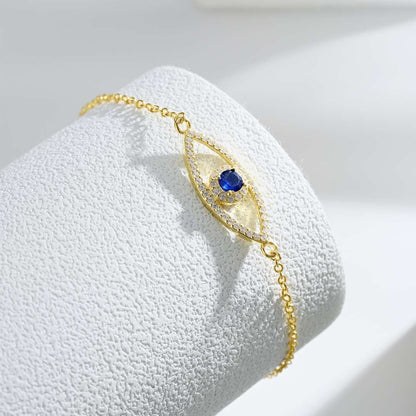[Amore Jewels]Devil's Eye Hollow Design Bracelet
