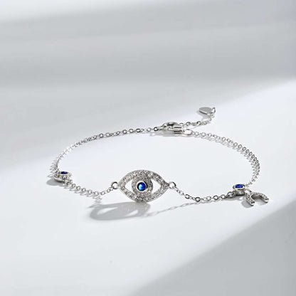 [Amore Jewels]Dainty Eye Shape Necklace