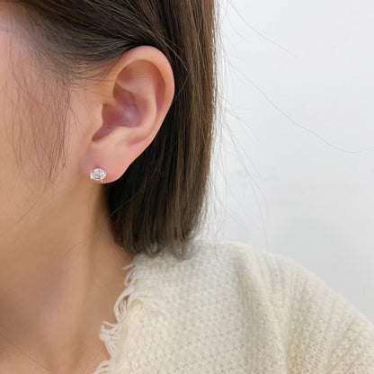 [Amore Jewels]Unique Round Shape Earrings