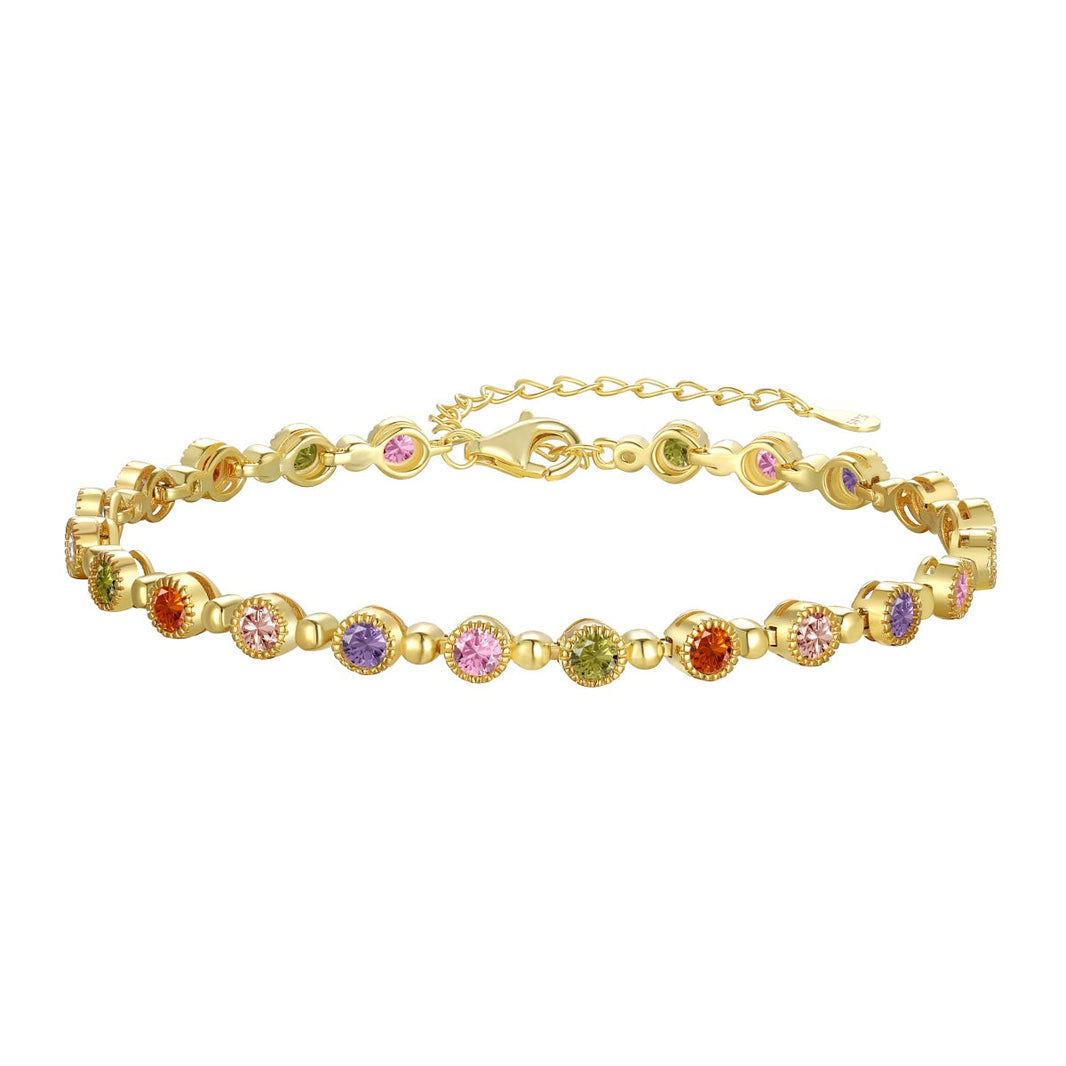[Amore Jewels]Sparkling Exquisite Round Cut Party Bracelet