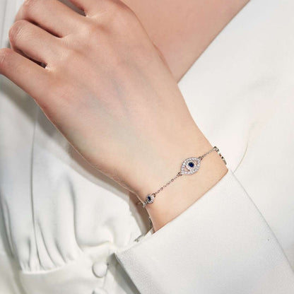 [Amore Jewels]Dainty Eye Shape Necklace