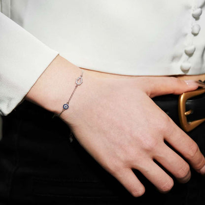 [Amore Jewels]Gost Shape & Round Shape Necklace