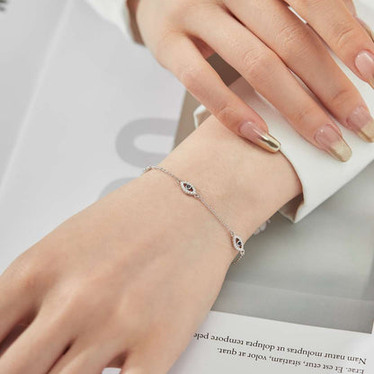 [Amore Jewels]Evil Eye Shape Pendent Necklace