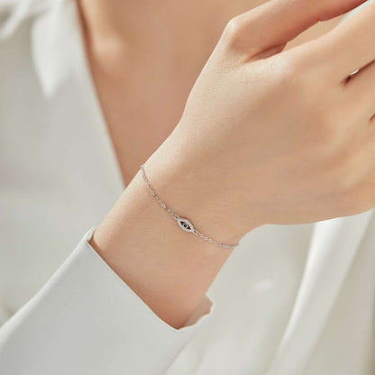 [Amore Jewels]Evil Eye Shape Necklace
