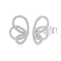 [Amore Jewels]Exquisite Butterfly Shape Earrings