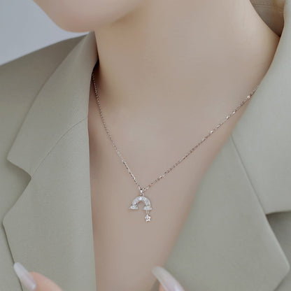 [Amore Jewels]Unique Rainbow Star Necklace