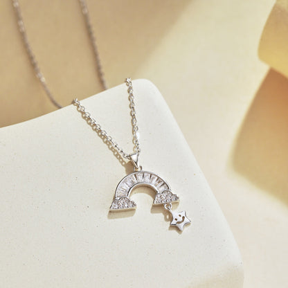[Amore Jewels]Unique Rainbow Star Necklace