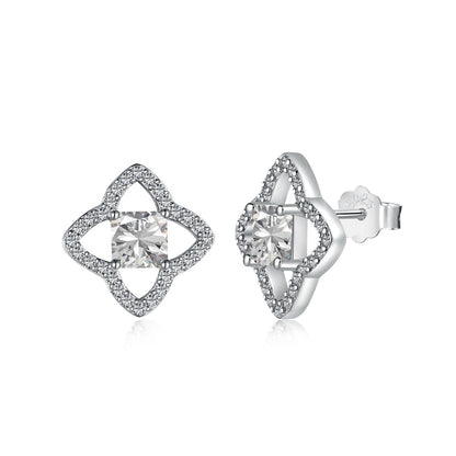 [Amore Jewels]Elegant Star Shape Princess Cut Daily Earrings