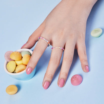 [Amore Jewels]Lively In Shades Elegant Radiant Cut Daily Ring