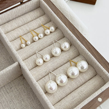 [Amore Jewels]Delicate Pearl Earrings