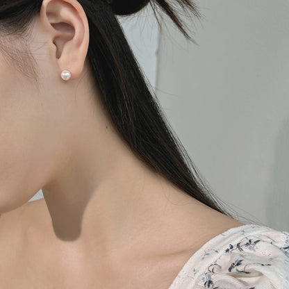 [Amore Jewels]Delicate Pearl Earrings