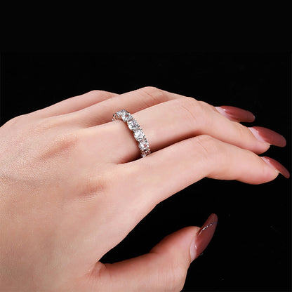 [Amore Jewels]Eternity Round Cut Tennis Ring