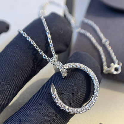 [Amore Jewels]JUSTE NECKLACE SILVER DIAMONDS