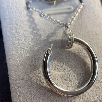 [Amore Jewels]JUSTE NECKLACE SILVER