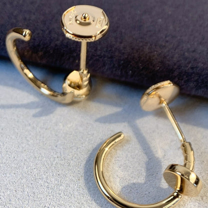 [Amore Jewels]JUSTE EARRINGS PINK GOLD