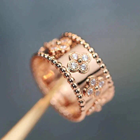 [Amore Jewels]CLOVER KALEIDOSCOPE RING 10MM