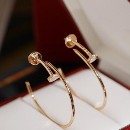[Amore Jewels]JUSTE EARRINGS DIAMONDS 1.8MM