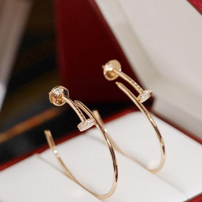 [Amore Jewels]JUSTE EARRINGS DIAMONDS 1.8MM