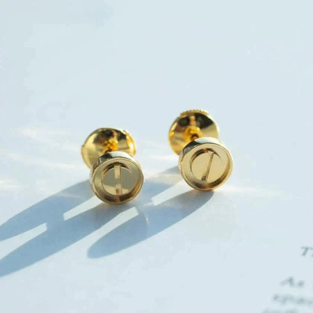 [Amore Jewels]LOVE EARRINGS GOLD 10MM