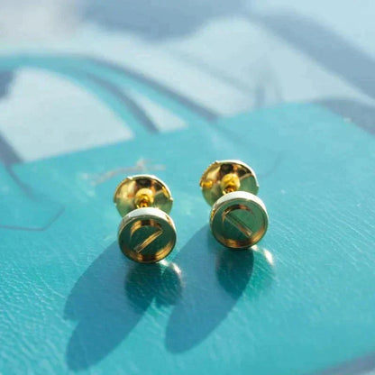 [Amore Jewels]LOVE EARRINGS GOLD 10MM
