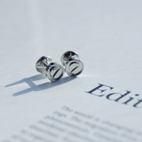 [Amore Jewels]LOVE EARRINGS SILVER 10MM