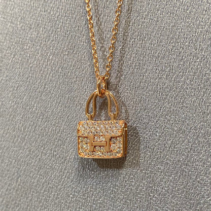 [Amore Jewels]CONSTANCE PEDANT DIAMOND NECKLACE