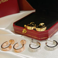 [Amore Jewels]LOVE EARRINGS 5.7MM 2 DIAMONDS