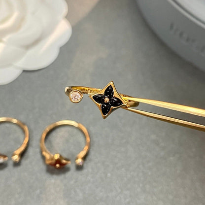 [Amore Jewels]STAR 1 DIAMOND OPEN RING