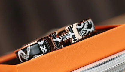 [Amore Jewels]H TARTAN BRACELET 12MM