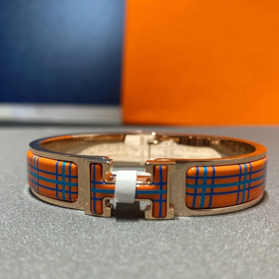 [Amore Jewels]H TARTAN BRACELET 12MM