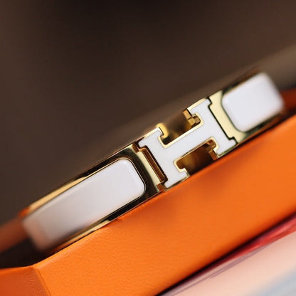 [Amore Jewels]H BRACELET 12MM GOLD