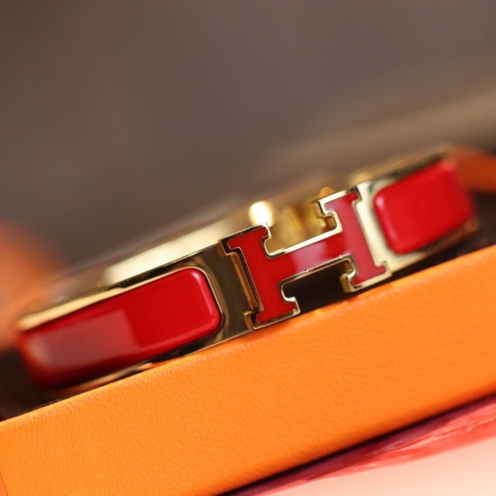 [Amore Jewels]H BRACELET 12MM GOLD