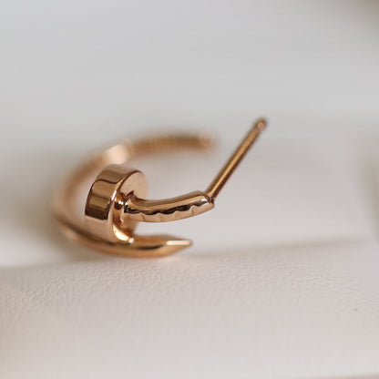 [Amore Jewels]JUSTE EARRINGS PINK GOLD