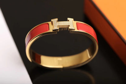 [Amore Jewels]H BRACELET GOLD DIAMOND