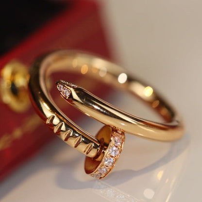 [Amore Jewels]JUSTE RING 2.65MM GOLD DIAMOND